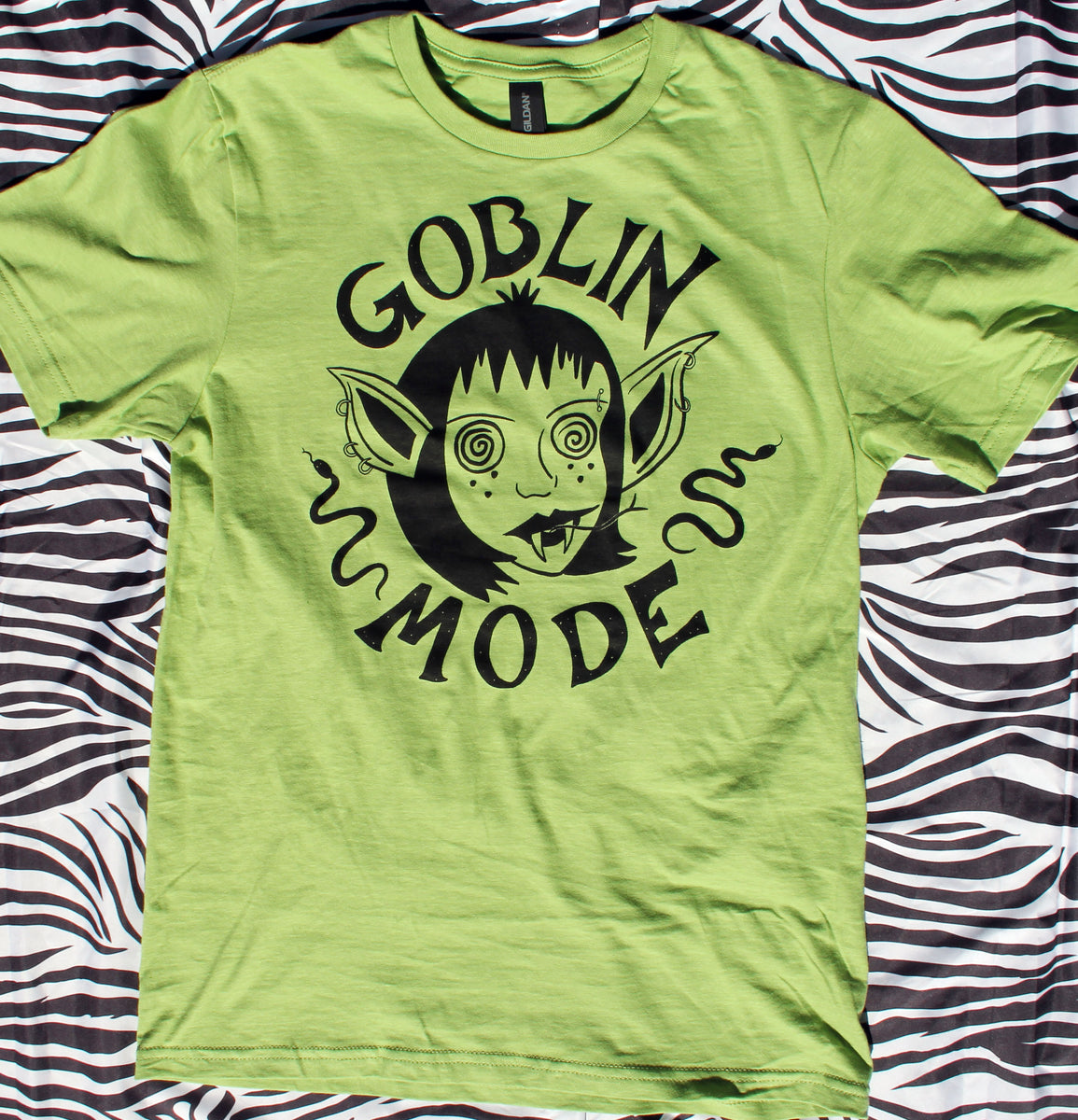 Goblin Mode T-shirt in Sage Green – Midge Blitz