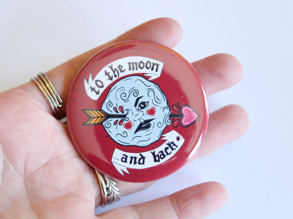 A Trip to the Moon and Back Magnet