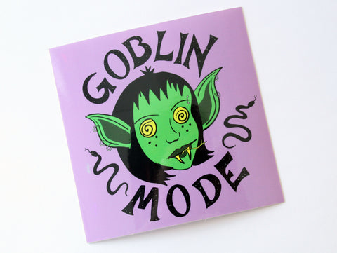 Goblin Mode Vinyl Sticker