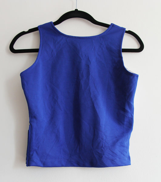 Stay True Up-Cycled Cheerleading Crop Top