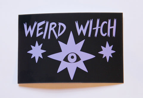 Weird Witch Sticker