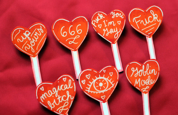 Limited Edition Heart Lolli Brooch | Batch 2