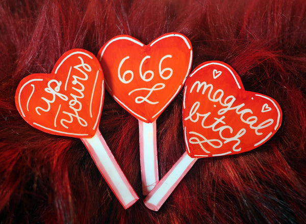 Limited Edition Heart Lolli Brooch | Batch 2