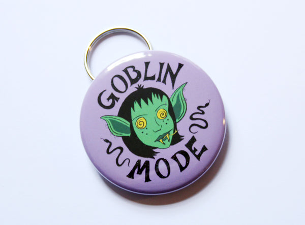 Goblin Mode Keychain Bottle Opener