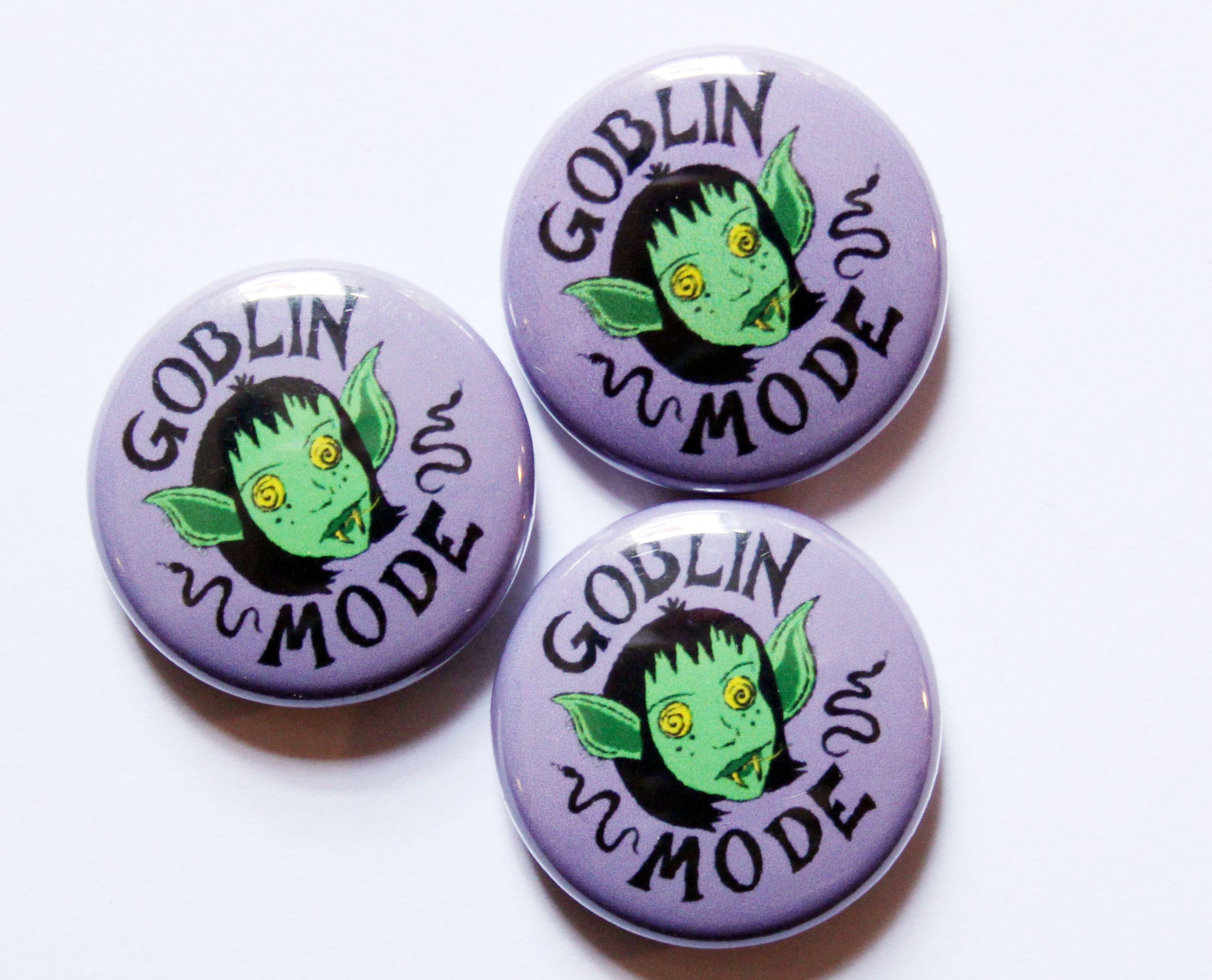 Goblin Mode One Inch Button