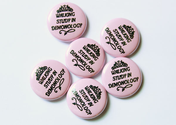 Demonology One Inch Button
