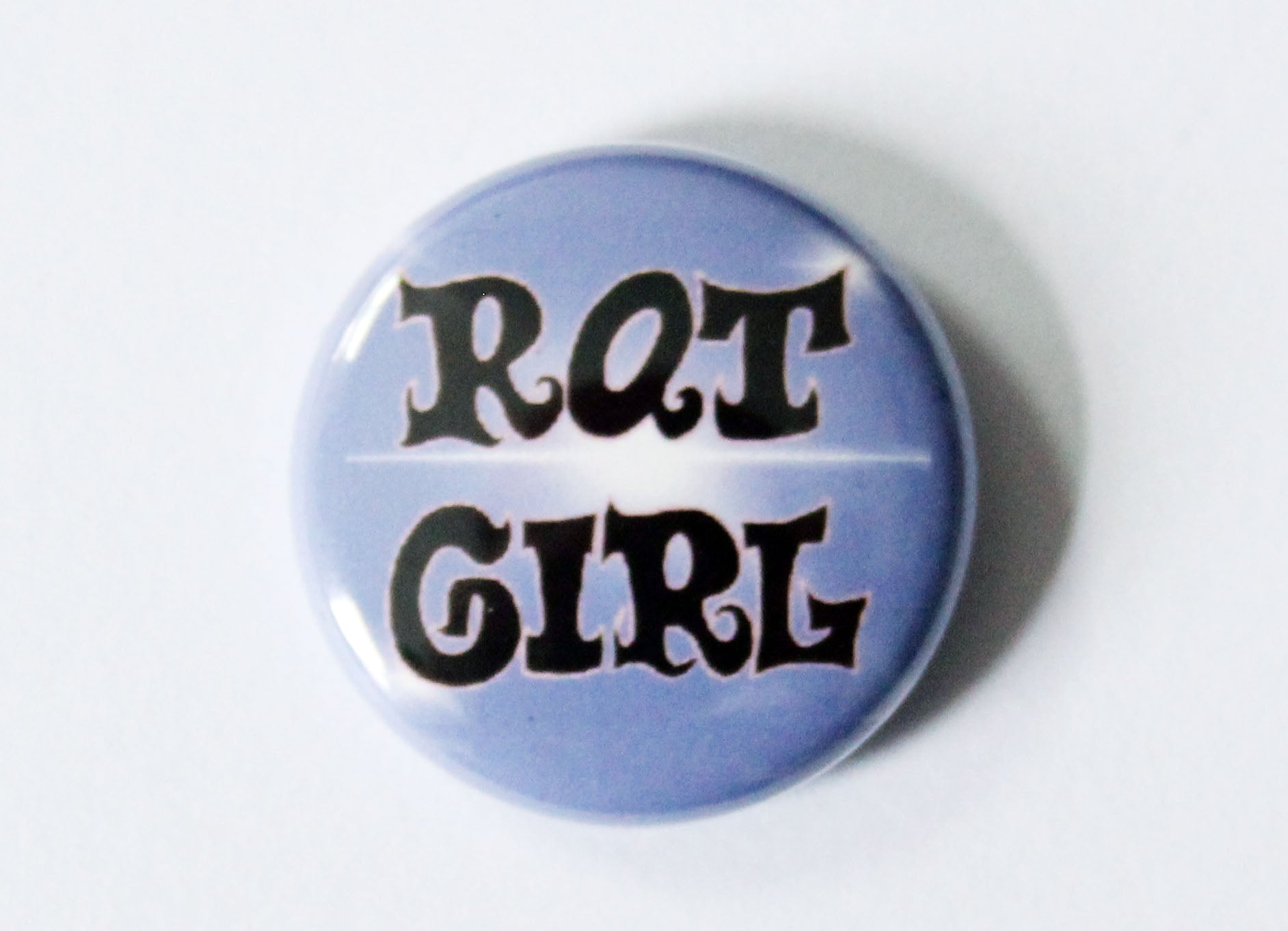 Rat Girl One Inch Button