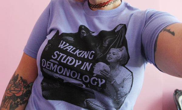 Jayne + Anton Demonology T-Shirt in Purple