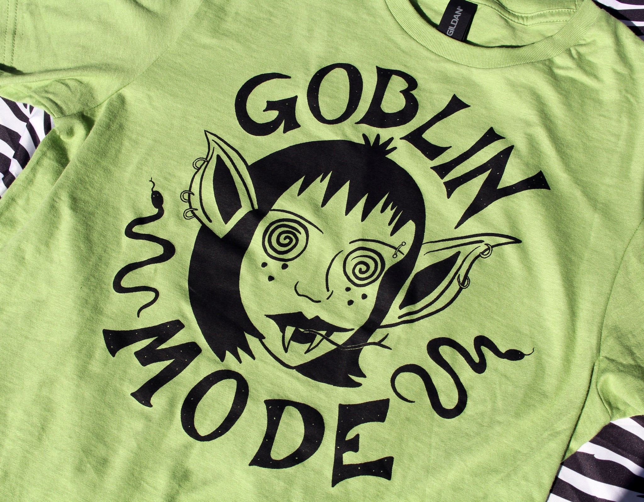 Goblin Mode T-shirt in Sage Green – Midge Blitz