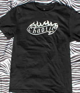 Chaotic Flame T-Shirt in Black