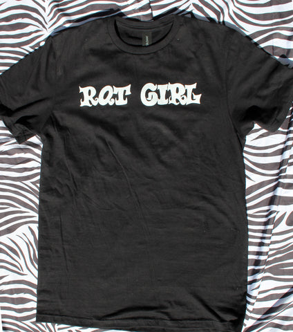 Rat Girl T-Shirt in Black