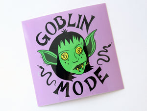 Goblin Mode Vinyl Sticker