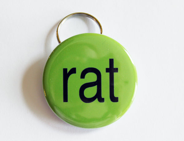 Rat Brat Keychain Bottle Opener