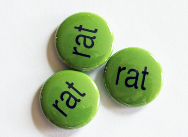 Rat Brat One Inch Button