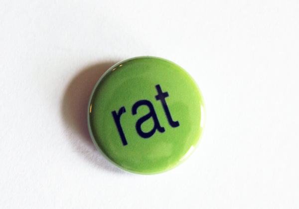 Rat Brat One Inch Button