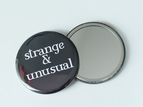 Strange and Unusual Pocket Mirror