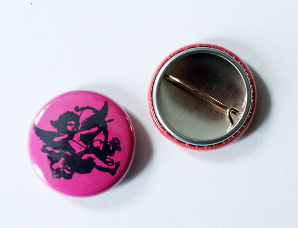 Vintage Cupid One Inch Button