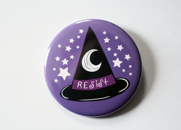 Witches Resist 2.25 Button