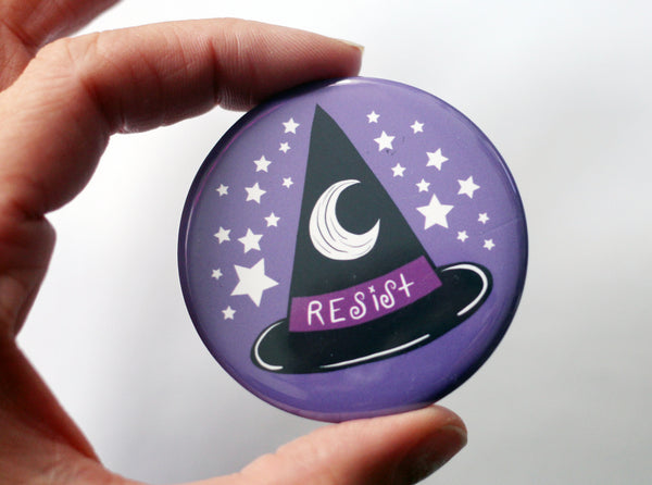 Witches Resist 2.25 Button