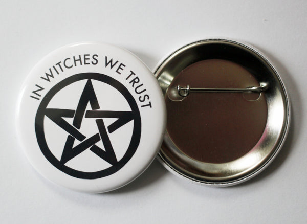 In Witches We Trust 2.25 Button