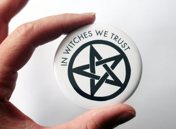 In Witches We Trust 2.25 Button