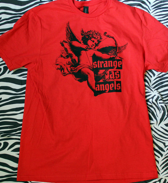 Strange as Angels T-Shirt in Red