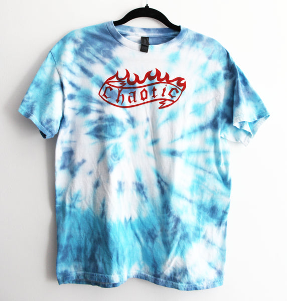 Chaotic Tie Dye Up-Cycled T-Shirt