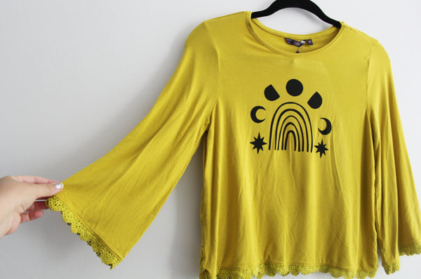 Golden Hour Up-Cycled Top