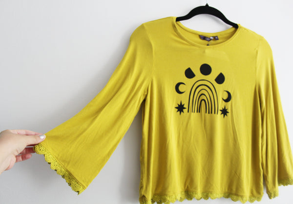 Golden Hour Up-Cycled Top