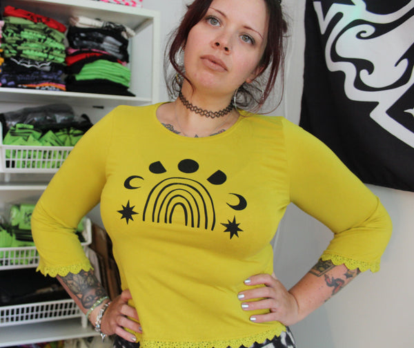 Golden Hour Up-Cycled Top