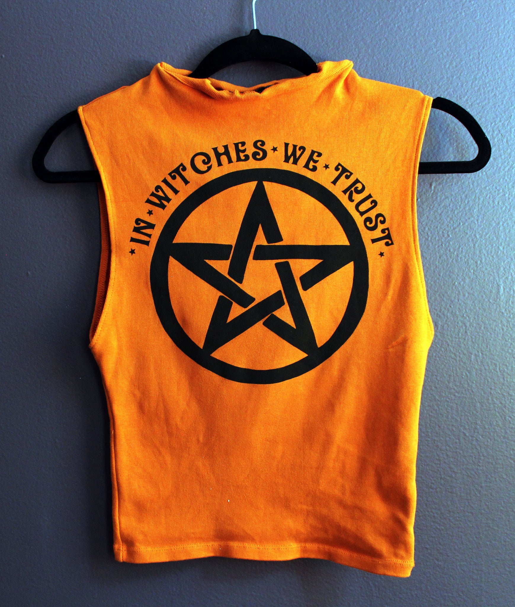 In Witches We Trust Up Cycled Tank