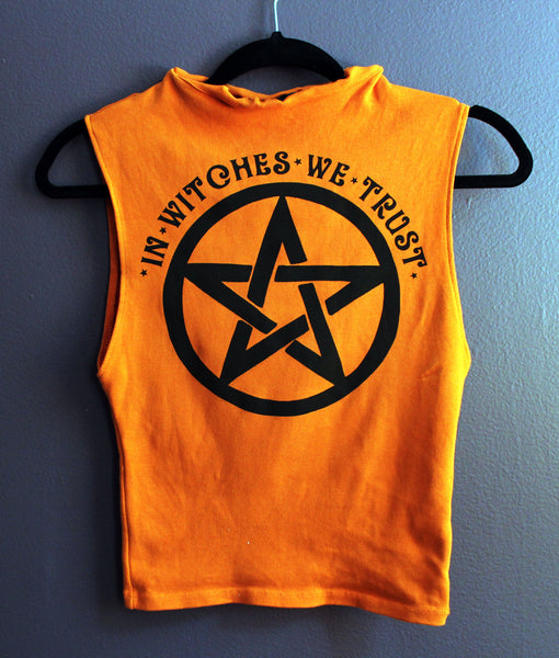 In Witches We Trust Up Cycled Tank