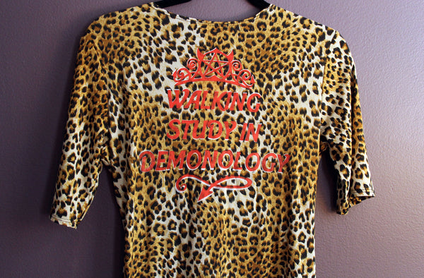 Leopard Demonology Dress / One of a Kind