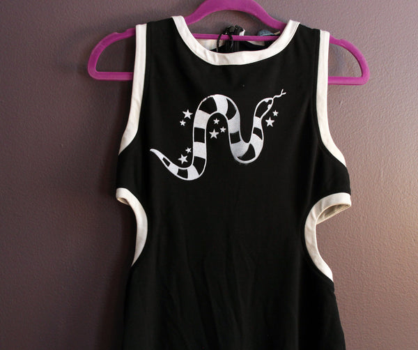 Snake Body Con Cutout Dress / One of a Kind