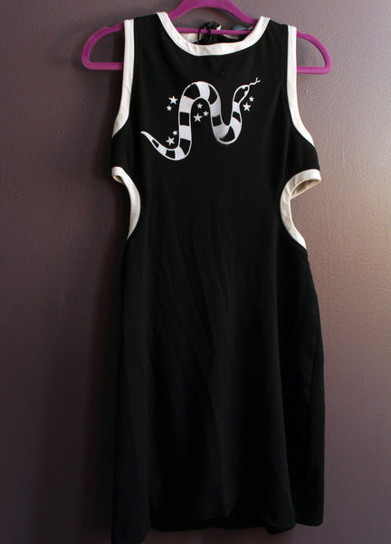 Snake Body Con Cutout Dress / One of a Kind