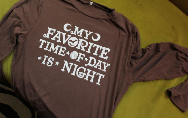 My Favorite Time of Day is Night Up Cycled Lounge Tee