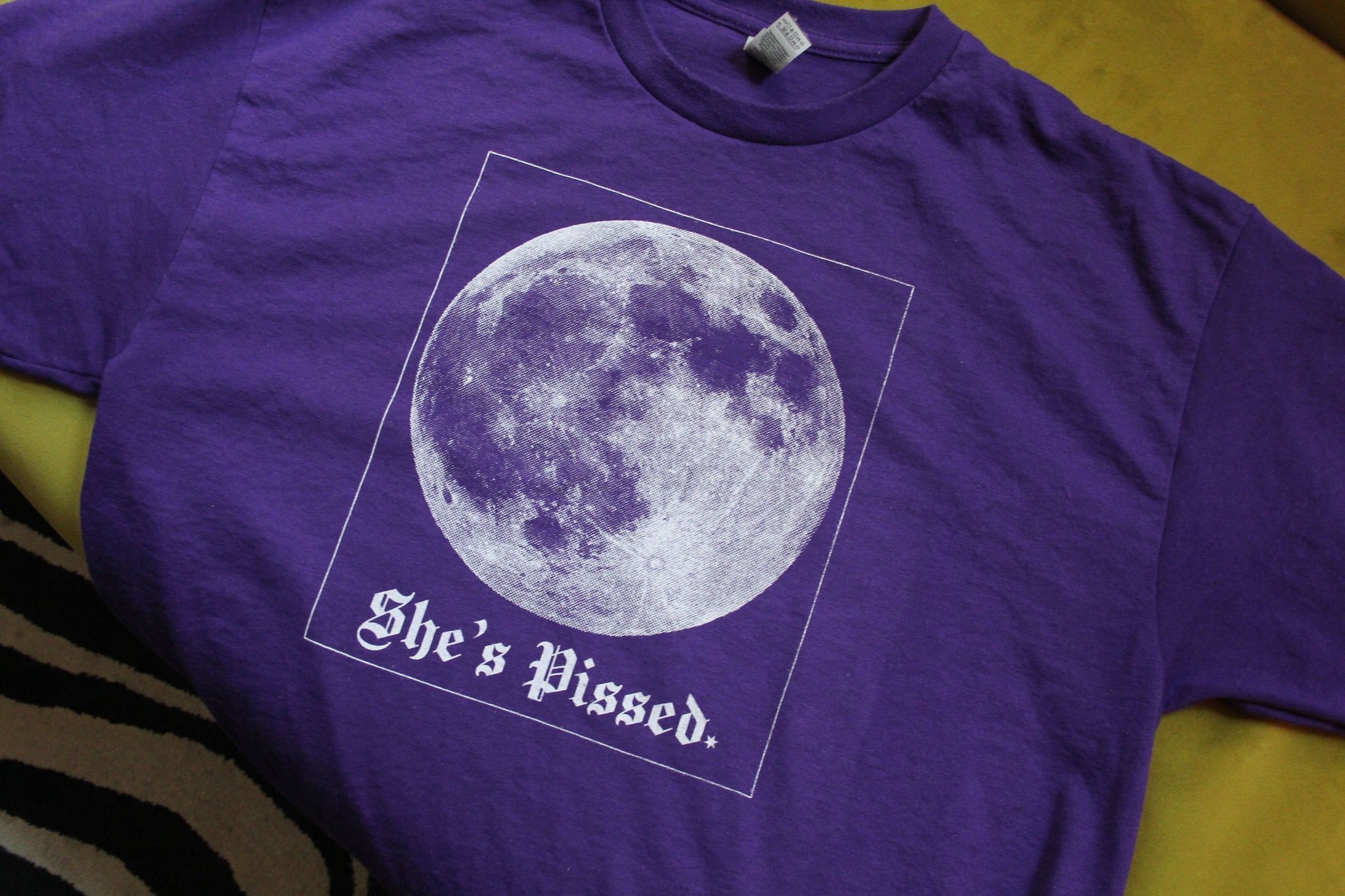 The Moon is Pissed Up Cycled Tee