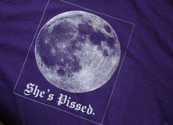 The Moon is Pissed Up Cycled Tee