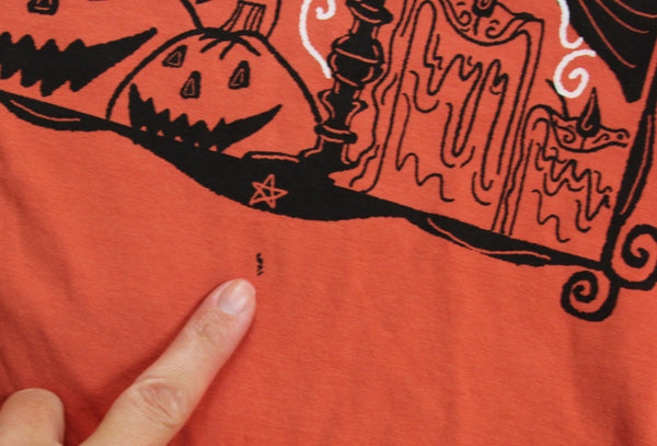 Halloween Vignette Up Cycled Tee