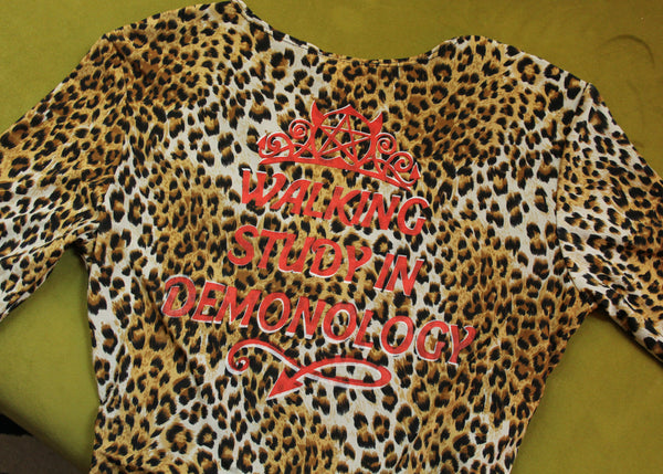 Leopard Demonology Dress / One of a Kind