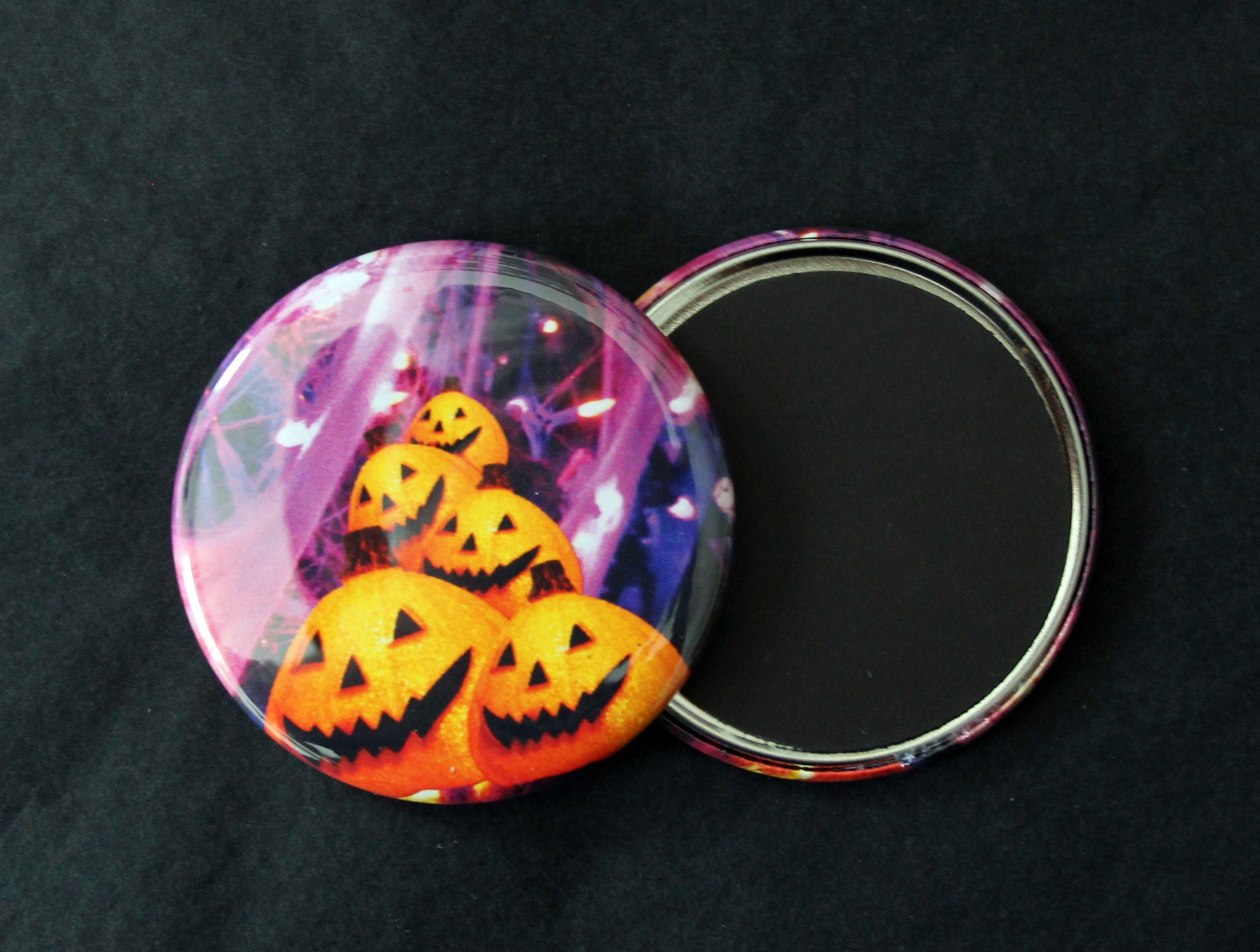 Halloween Nostalgia Magnet / Glowing Pumpkins