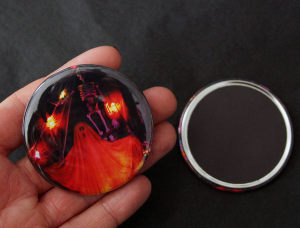 Halloween Nostalgia Magnet / Glowing Ghost