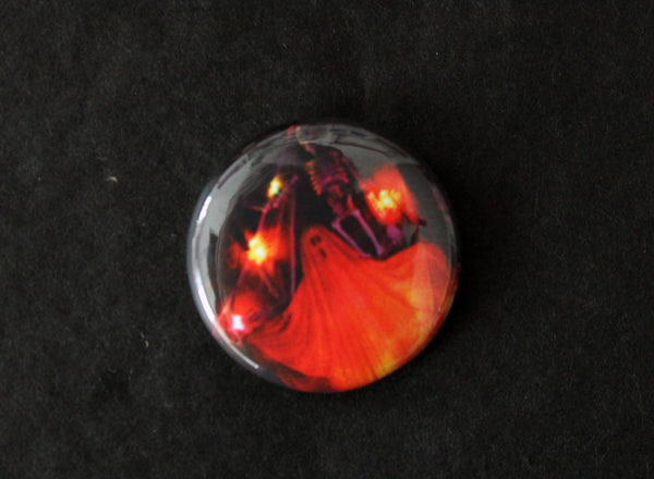 Halloween Nostalgia One Inch Button / Glowing Ghost