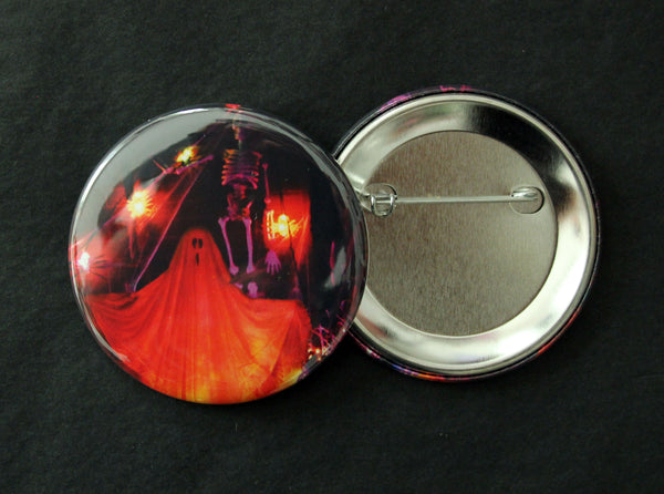 Halloween Nostalgia Jumbo Button / Glowing Ghost