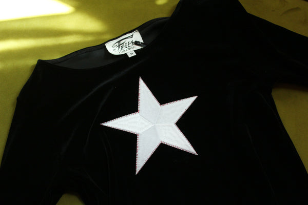 Whimsigoth 90's Vintage Star Dress / One of a Kind