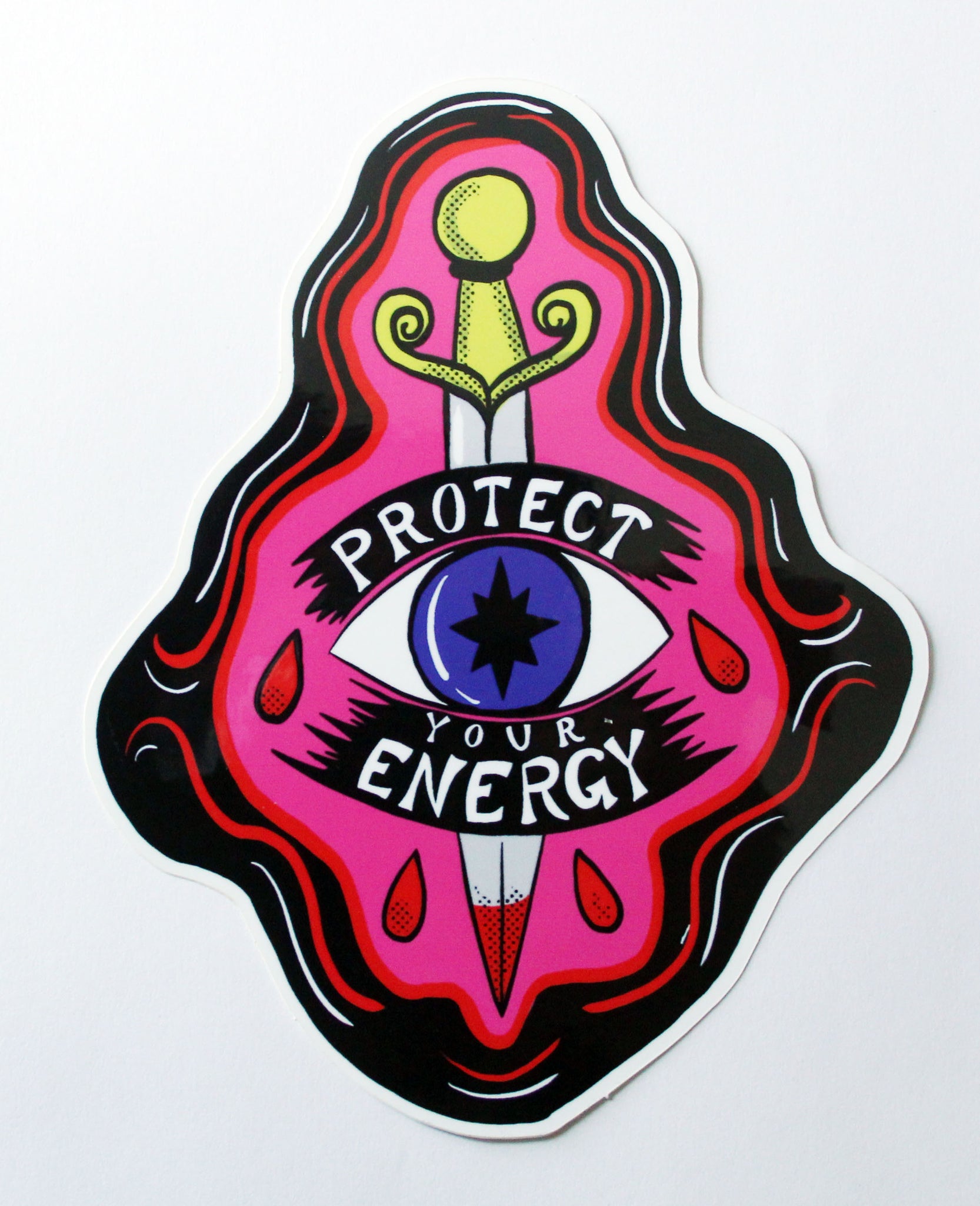 Protect Your Energy Vinyl Sticker