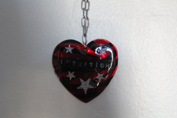 INTUITION Up-cycled Heart Necklace