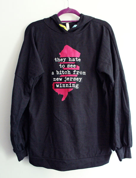 Bitch from New Jersey Women's Hoodie - LIMITED EDITION