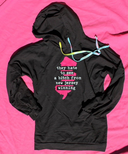 Bitch from New Jersey Women's Hoodie - LIMITED EDITION