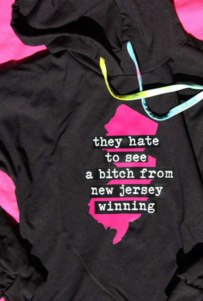 Bitch from New Jersey Women's Hoodie - LIMITED EDITION